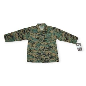 Rothco Camo Top Kid S Woodland Digital Military Camouflage BDU Army Fatigues NWT